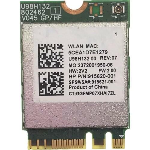 RTL8821CE 802.11AC Wi-Fi+BT 4.2 Combo Adapter Card SPS 915621-001 wireless netowrk card For hp ProBook 450 G5 PB430 G5