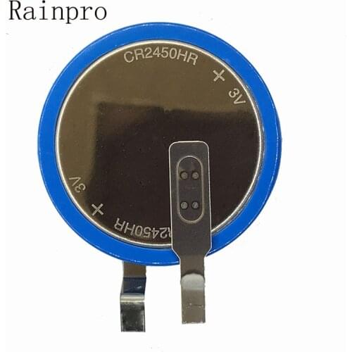 Rainpro 1PCS/LOT CR2450HR 2450 3V Heat resistant buckled lithium battery