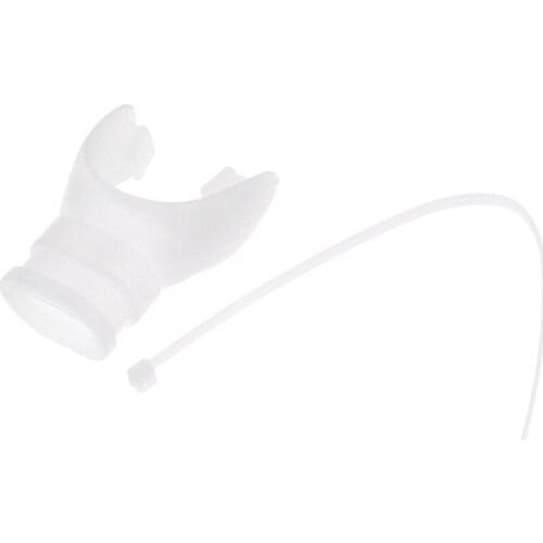 Comfortable Silicone Mouthpiece for Snorkeling, Scuba Diving, Underwater - Dive Tube Mouthpiece Regulator Holder