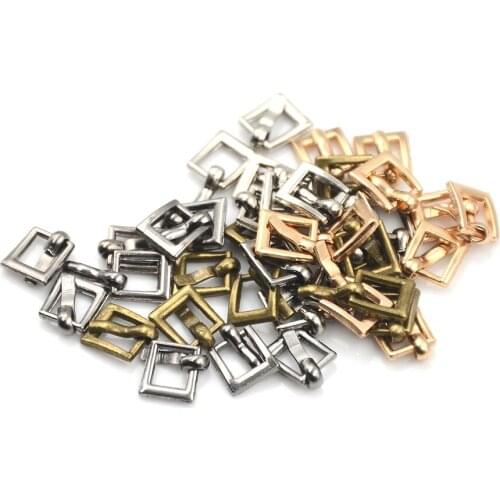 4/6MM Button Buckle Small Belt Buckle for BJD Blyth Doll Clothes DIY Shoes Buckle Accessories 10PCS