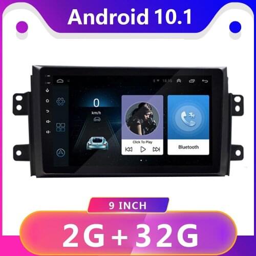 2 DIN Car Android 10 Radio multimedia Player For Suzuki SX4 2006-2012 Quad Core 1024*600 Bluetooth 2 Din Car DVD GPS Navigation
