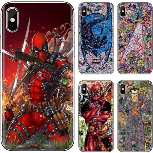 For Huawei Nova 2 2i 3 3i Y3 Y5 Y6 Y7 Y9 Prime 2015 2016 2017 2018 2019 Cell Phone Case Superhero-Deadpool-C-Ironman-Batman