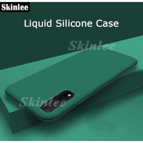Skinlee For Realme7 4G Case Full Protection Soft Liquid Silicone Cover For Realme Narzo 30 5G Funda