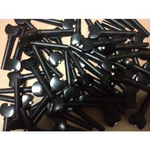 Baroque style 4/4 size violin ebony pegs , total 20 pieces