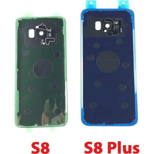 For Samsung Galaxy S8 G950 G950F G950H Phone Housing Chassis Back Cover For Samsung S8 Plus G955 G955F S8+G955H Battery cover
