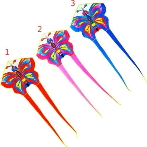 Beautiful Butterfly Kite Easy to Fly Best Cloth Kite for Beginners Spring Outing