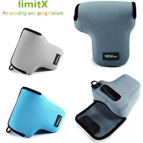 LimitX Neoprene Soft Waterproof Inner Camera Case Cover Bag for Panasonic Lumix DC-GX9 GX9 with 12-60mm 14-140mm lens Camera
