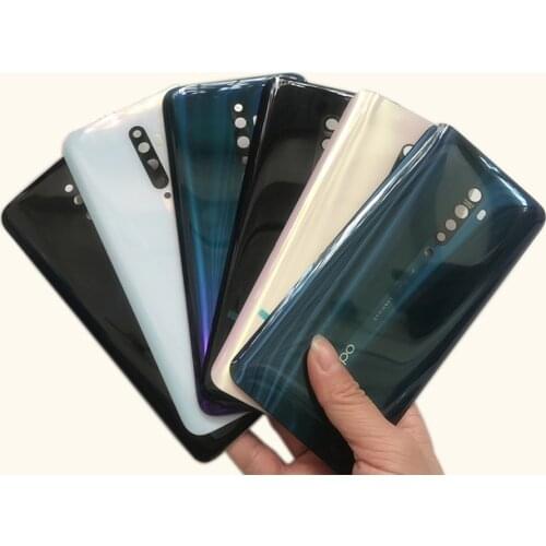 NEW 6.5 inch For Oppo Reno2 / Reno 2 / Reno 2Z Reno2 Z F Back Battery Cover Door Housing case Rear Glass lens parts Replacement