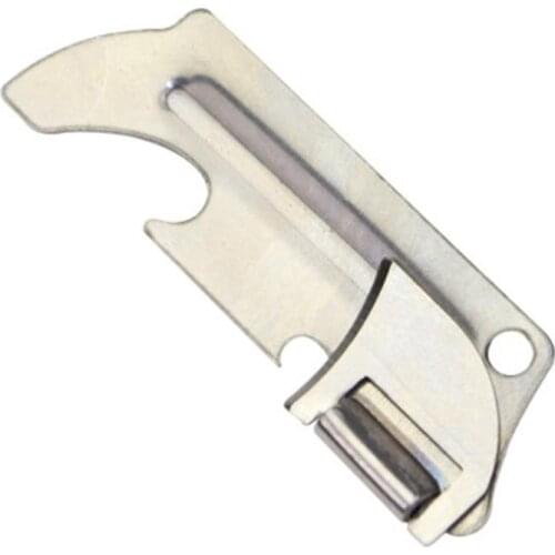 Polished Stainless Steel Finishwith The Utili-key Stainless Steel Multi-function Can Opener Opener Folding Mini Opener
