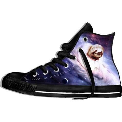 Mens Casual Shoes Casual Shoes Mens Balck Anime Sloth Brand Comfort Walking Shoes Lace Up Men Fashion Footwear Man And Woman