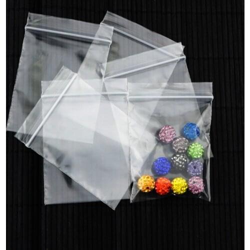 Thick Bag !Packing Bags !1000pcs/lot (4cm*6cm) Clear Resealable Ziplock Plastic Bags PE Zip Lock Bags thickness:0.05mm