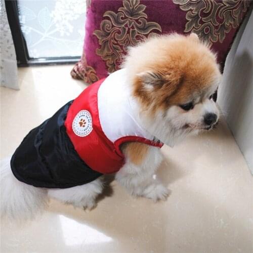 Thickening Vest Coat For Small And Medium Dog Autumn And Winter Warm Puppy Warm Jacket Pet Supplies