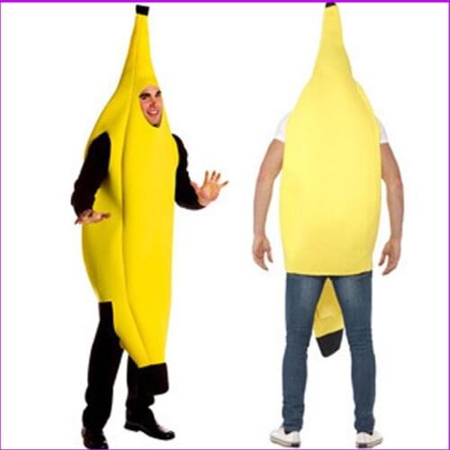 Halloween Stage Funny Sexy Fruit Banana Costume Bars Wedding Carnival Singles Party Dance Adult Game Fantasia Party Cosplay
