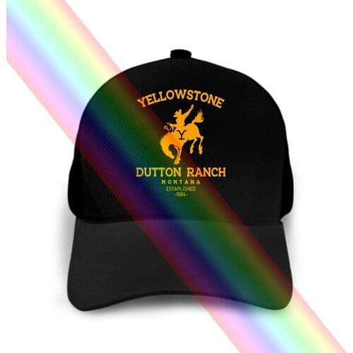 Yellowstone Dutton Ranch Cap Hat Black Cap Hat S 6Xl