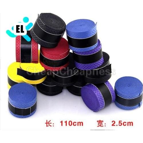 1PCS Tennis Badminton Squash Racquet Fishing Rod Sweatband Brief Convenient Anti-Skip Stretchy Overgrips Grip Tape