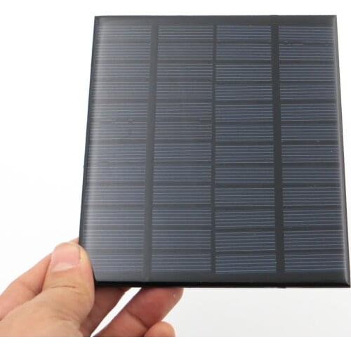 12V 160mA 1.92Watt 1.92W Solar Panel Standard Epoxy polycrystalline Silicon DIY Battery Power Charge Module Mini Solar Cell toy