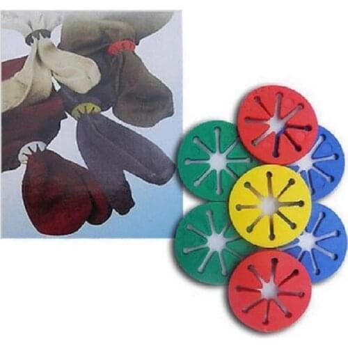 20 PCS Sock Clips Sock Holder Rings Sock Organizers Sorters Locks Clips Clothes Pegs