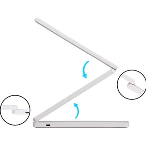 2021 Foldable USB LEDs Desk Lamp Portable Led Table Lamp Multi-functional for Kids Studying Camping Bedroom Reading Table Light