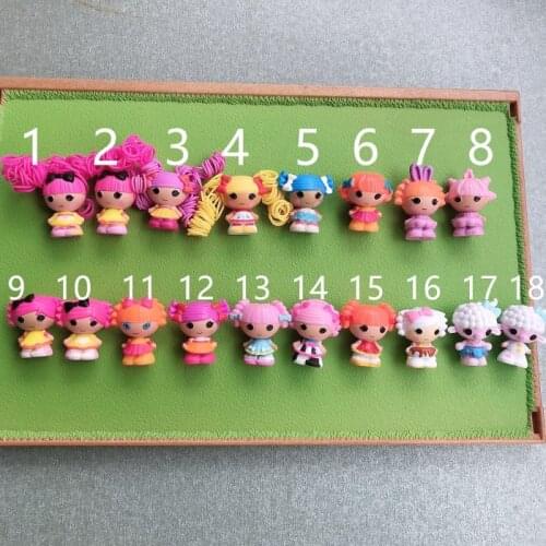 3cm New Lalaloopsy Mini Lala Oopsie Princess Doll Figure Dolls For Girls Kids Toys Decoration Children Gifts