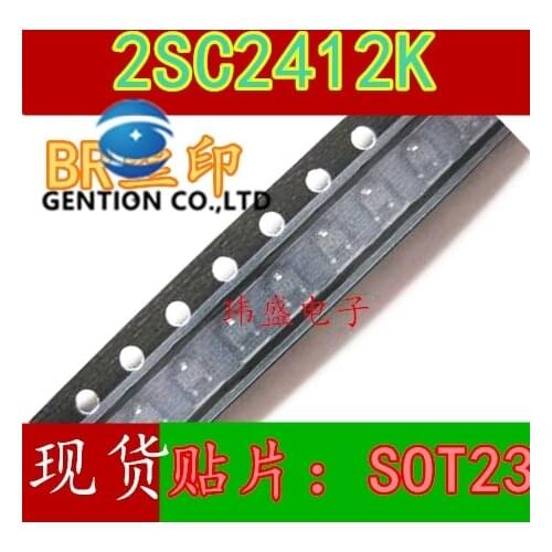 50PCS Triode 2SC2412k T146R BR printing SOT23 quality goods in stock 100% new and original