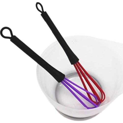 Hair Barber DIY Salon Coloring Dye Mixer Blender Tint Professional Hair Styling Tools 6 Colors Hair Color Mixing Paint Stirrer