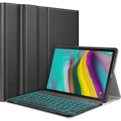 Backlit Keyboard Case for Samsung Galaxy Tab S5e 10.5 2019 SM-T720 SM-T725 Slim Stand Cover For Samsung Tab S5E 10.5 Keyboard