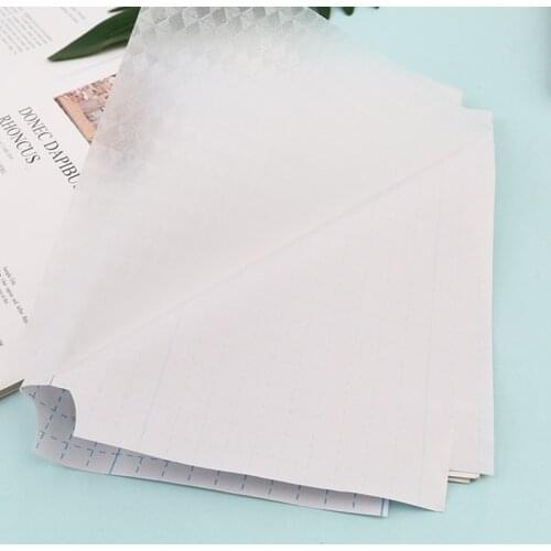 10sheets/set Transparent Self-adhesive Film Book Cover Slipcase Safety Waterproof Material For School Students