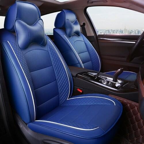Custom car seat cover 2 pc front seat for Ford mustang Edge Escape Focus Mondeo Kuga S-MAX Ranger fiesta for car accessories