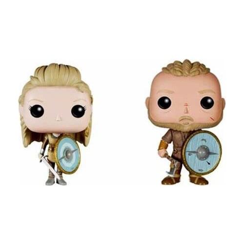 Funko pop Vikings 178# LAGERTHA 177# RAGNAR LOTHBROK Figure Decoration High Quality Handmade Collection Figure New Gift for Men