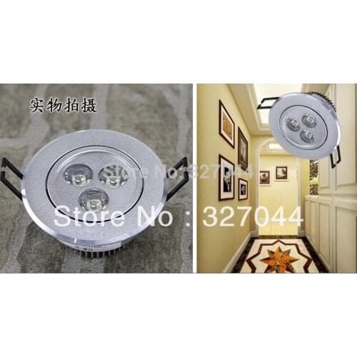 Energy Saving White Shell 9W modern pendant light fixtures Ceiling downlight spot led ceiling Cool Warm White 4pcs/bag