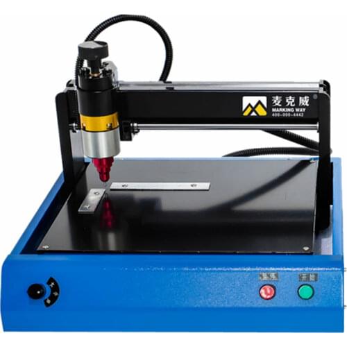CNC router 3020 portable stainless steel metal printer electric marking engraving machine for nameplate cutting plotter code