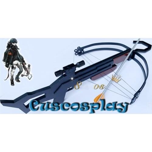 Hot Game Arknights Faust Weapon Cosplay Prop Crossbow Model FT Bow & Arrow PVC Cosplay Props for Halloween Christmas Comic Show