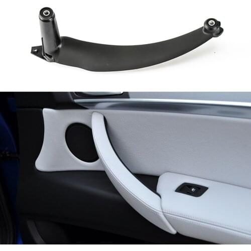 New Car Right Left Inner Door Panel Handle Pull Trim Cover Auto Interior Accessories For BMW E70 X5 E71 E72 X6 SAV 2007-2013
