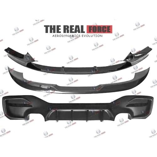 Suitable For 15-20 BMW F20 M120i M125i M135i M140i VAD-MP Full Lip Body Kit - Front Lip Rear Lip Diffuser Spoiler