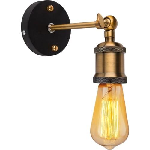 Industrial Loft Wall Lamp Vintage Retro Wall Light E27 Sconces For Living Room Bedroom Home Fixtures Indoor Lighting Decoration