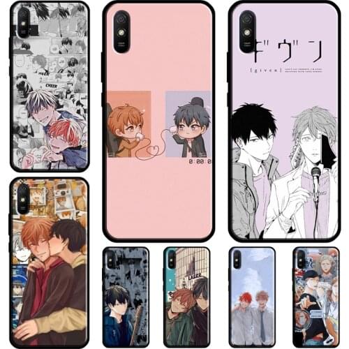 Given Manga Anime aesthetic fanart Phone Case For Xiaomi Redmi Note 10 Pro 8 9 Pro 8T 9S Cover For Redmi 9T 9 9A K40 9C 7A 8A