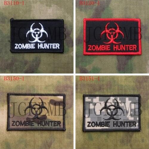 Zombie Hunter Tactical military morale Embroidered patch