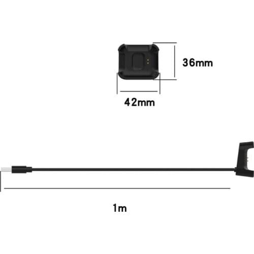 Replacement Magnetic USB Charger Cable Cord Line Charging Dock for -Xiaomi Mi Watch Lite Global Version for Redmi Watch P82A