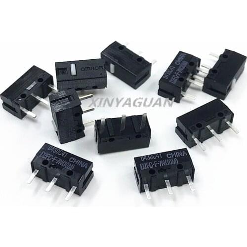 10pcs/lot Original OMRON mouse micro switch D2FC-F-7N(10M) button suitable for Logitech G403 G603 G703 G304 G602 G900 mouse