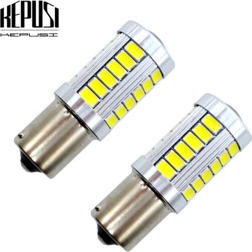 2x 1156 BA15S Reverse light P21W Front Rear Turn Signal Lamp DRL Tail bulb For Golf Passat Cabrio Touareg2 Beetle Touran Polo
