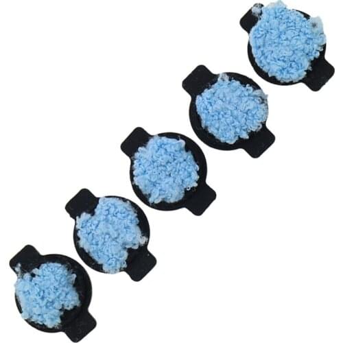 5Pcs Water Wick Cap kit for iRobot Braava 380 380t 320 Mint 4200 4205 5200 5200C