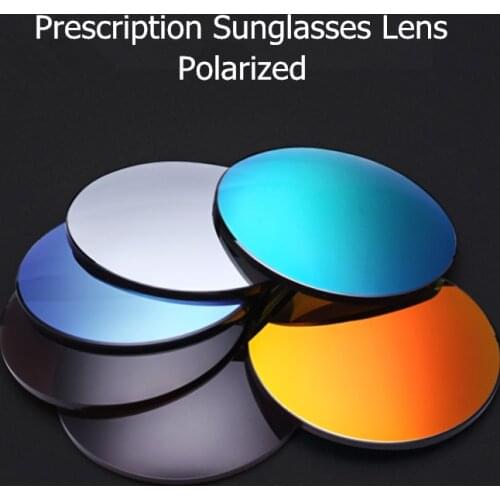CR-39 1.56 1.61 1.67 Index Aspheric Polarized Sunglasses Prescription Lenses Driving Fishing UV400 Myopia Sun Glasses Lens