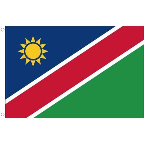 Free shipping xvggdg Namibia flag Banner 90*150cm Hanging Namibia National flag