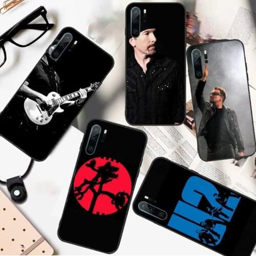 U2 Bono The Edge Phone Case For Huawei P20 P30 P40 lite Pro P Smart 2019 Mate 10 20 Lite Pro Nova 5t