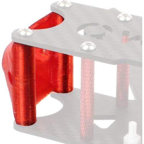 JMT 3D Printed TPU Camera Fixed Mount Holder Seat Cover Bracket for 19MM FPV Camera Racing Drone