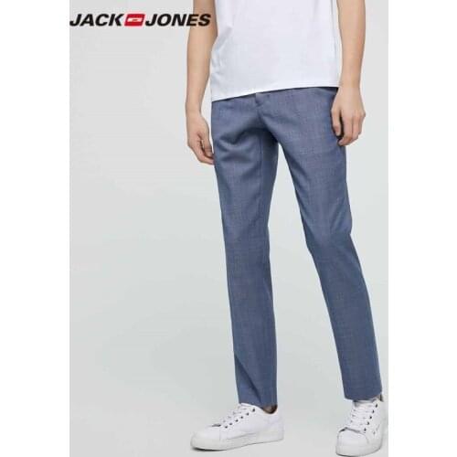 Jack Jones Men's Wool Trousers