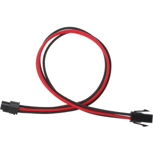 K3NB ATX EPS CPU Power Supply 4Pin CPU Male to Female 18AWG Extension Cable