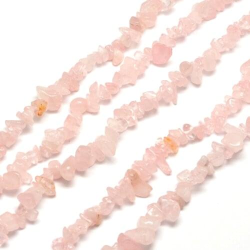 1 Strand Natural Chip Irregular Gemstone Loose Beads Healing Crystal Crushed Stone for Bracelet Necklaces Jewelry Making 5~8mm