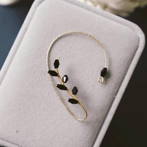 2020 New Beading Ear Hook Arrival Dominated fashion Geometric fine Women Drop Earrings contracted sweet modelling long earrings