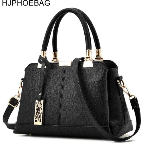 HJPHOEBAG New Arrival PU Leather Handbags Casual Women Shoulder Bag Designers Ladies Hand Bags Simple Style Crossbody Bags YC342
